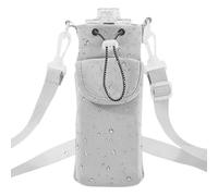 Borsa porta bottiglie d'acqua portatile impermeabile | borsa a tracolla portatile impermeabile con supporto per bottiglia d'acqua, ideale per escursioni, viaggi, escursioni, scuola, campeggio, viaggio