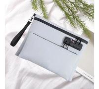 Borsa porta carte di credito con serratura a password, portadocumenti per