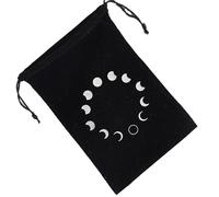 Borsa porta carte tarocchi, 4,72 x 7,09 pollici, in pietra di velluto con coulisse, accessorio per indovini, ragazzi, ragazze, adolescenti, lavoratori, adulti, donne, uomini, a, vedi descrizione, Vedi
