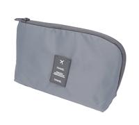 Borsa porta cavi USB grigia, portatile, di grande capacità