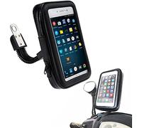 Borsa Porta Celluare Per Moto e Bici, Impermeabile Universale Con Touchscreen, Copertura Antipioggia, Per Smartphone Fino A 5,5''