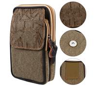 Borsa porta cellulare della cintura sacca per tela (verticale)