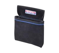 Borsa porta chiodi Faithfull a tasca singola - Borsa porta attrezzi con passante per cintura separata per carpentieri, carpentieri edili e falegnami - Nera