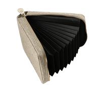 Borsa porta ferri da maglia | Pochette con cerniera, multistrato, completamente vuota e portatile | Contenitore per Accessori da Cucito - per Accessori Uncinetto Gomitoli e Attrezzi da Cucito