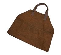 Borsa porta legna Borsa porta legna in tela color fango 57x24x46cm for camino, campeggio e attività all'aperto