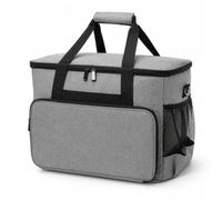 Borsa Porta Macchina da Cucire per Singer Simple 3229 | Macchina, pedale e accessori insieme; vano imbottito, tasche divise, ampia apertura, manici rinforzati e tracolla regolabile