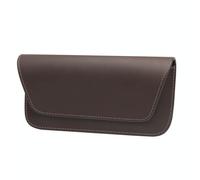 Borsa porta occhiali per auto in pelle Napa Texture 3064 (marrone)