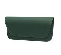 Borsa porta occhiali per auto in pelle Napa Texture 3064 (verde oliva)