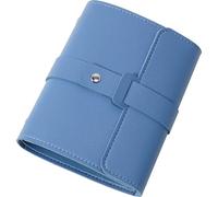 Borsa porta orecchini creativa, libro, comoda piccola scatola, for, grande capacità espositiva Per Orecchini Collane(Blue)