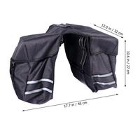 Borsa Porta Pacchi Bici Posteriore Sella Sacchetto Per Biciclette