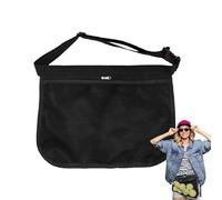 Borsa porta palline da tennis, custodia per palline da tennis, fascia per palline da tennis, fascia in vita per palline da tennis, in rete, accessorio per tenere palline da tennis