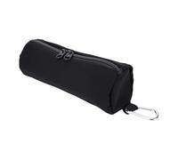 Borsa Porta Palline da Tennis Custodia Portatile in Nylon Resistente per Palline da Tennis e Volani da Badminton 3 Nere 2,6x7,9 Pollici