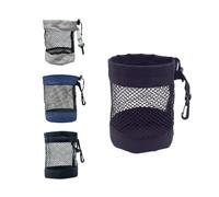 Borsa porta palline golf rete con coulisse portatile accessori golf | Sacchetto resistente con moschettone rimovibile for borse da golf