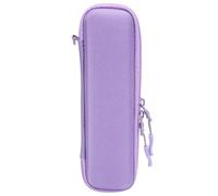 Borsa Porta Pennelli per Trucco, Astuccio Rigido in EVA con Penna Stilo, Custodia Portatile per Pennelli Trucco da Viaggio per Pennelli per il Viso, Penne Stilo Touch (PURPLE)