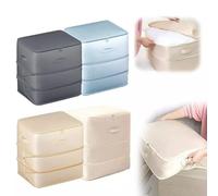 Borsa porta piumone a condensa per una gestione efficiente dello spazio con altezza scalabile (grigio)