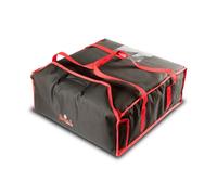 Borsa Porta Pizza 35x35x20 cm in Cordura Regina Nera