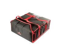 Borsa Porta Pizza 52x52x20 cm in Cordura Regina Nera
