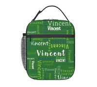Borsa Porta Pranzo Personalizzabile con Foto e Scritte, Portatile Borsa Termica Pranzo al Sacco con Rivestimento Isolante a Prova di perdite Per Scuola, Ufficio, Lavoro, Picnic , DIY Disegna il Tuo