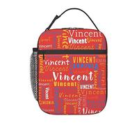 Borsa Porta Pranzo Personalizzabile con Foto e Scritte, Portatile Borsa Termica Pranzo al Sacco con Rivestimento Isolante a Prova di perdite Per Scuola, Ufficio, Lavoro, Picnic , DIY Disegna il Tuo