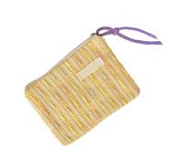 Borsa Porta Rossetto Compatta Per Le Donne Che Durante Il Pendolo O Viaggio Borsa Trucco Portatile Offrire Un Comodo Accesso ai Cosmetici, giallo, Bellezza di massa