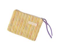 Borsa porta rossetto compatta progettata per le donne che offre accesso ai cosmetici durante i pendolari o i viaggi borsa cosmetica, Giallo, Bellezza di massa