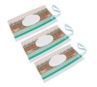 Borsa Porta Salviette Portatile in EVA 3 Pezzi per lo Shopping in Viaggio a Casa