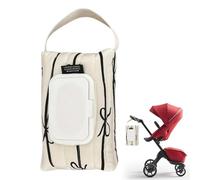 Borsa porta salviettine umidificate, Sacchetto di immagazzinaggio 'erogatore di salviette, Sacchetto di salviettine bagnate da viaggio, Contenitore di salviette per bambini, Contenitore di