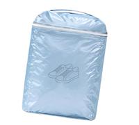 Borsa porta scarpe da viaggio con cerniera, Blu, Bellezza di massa | Custodia portatile per separare e usare durante la notte