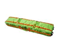 Borsa porta scarponi sci Borsa da snowboard con ruote, custodia per il trasporto in aereo, borsa da trasporto con ruote per sci per snowboard all'aperto Zaino per scarponi da sci(Green 145x32x20cm)