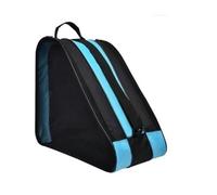 Borsa porta scarponi sci Borsa per pattini a rotelle, scarpe da ghiaccio, tessuto Oxford, scarponi sci e neve, multiscomparto, tracolla per pattinaggio sul per sport Zaino per scarponi da sci(Blue)