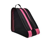 Borsa porta scarponi sci Borsa per pattini a rotelle, scarpe da ghiaccio, tessuto Oxford, scarponi sci e neve, multiscomparto, tracolla per pattinaggio sul per sport Borse per scarponi da sci(Pink)
