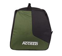 Borsa porta stivali e porta casco Accezzi, verde scuro Onesize Black/Dark Green