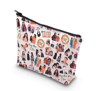 Borsa porta trucchi con cerniera "Never Have I Ever", per gli amanti del dramma, idea regalo, Non ho mai