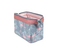 Borsa porta trucchi Cosmetic Bag Women Waterproof Flamingo Makeup Bags Travel Organizer Toiletry Kits Portable Makeup Bags Beautician(Flamingo)