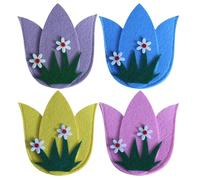 Borsa porta utensili | Borsa porta utensili pasquali | in tessuto non tessuto per argenteria per feste di amici, riunioni di famiglia, matrimoni, feste di Pasqua, Attributo singolo, Refer to