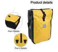 Borsa Portabici in PVC Resistente Impermeabile Borsa Portabici 15L Grande Capaci