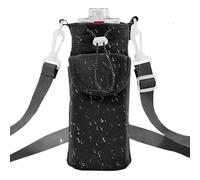 Borsa Portabottiglie D'acqua - Portatile Impermeabile 10x10x21 Cm | Borsa A Tracolla Porta Bottiglia D'acqua In Nylon | Per Escursioni, Viaggi, Passeggiate, Scuola, Campeggio, Pendolarismo, Ragazzi, R