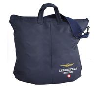 BORSA PORTACASCO CON LOGO E SCRITTA AERONAUTICA MILITARE