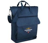 BORSA PORTACASCO PORTA PC AERONAUTICA MILITARE BLU 31 X 13 X 44