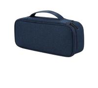 Borsa portacavi impermeabile Organizzatore elettronico digitale portatile Caricabatterie for linea dati Borsa portacavi da viaggio Organizzatore for cavi Organizer Cavi(25x12x6.5cm navy)