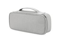 Borsa portacavi impermeabile Organizzatore elettronico digitale portatile Caricabatterie for linea dati Borsa portacavi da viaggio Organizzatore for cavi Organizer Cavi(25x12x6.5cm gray1)