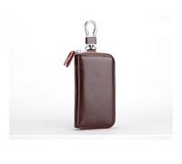Borsa portachiavi in pelle da donna versione coreana borsa multifunzione con serratura per auto borsa per carte piccola portamonete (colore : D, dimensioni : 11 * 6 * 2.3cm) (Colore : D, dimensioni