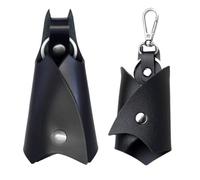 Borsa Portachiavi Nera In 2 Pezzi, Borsa Porta Chiavi, Forma Classica A Pipistrello, Resistente All'Olio E Allo Sporco, Leggera E Facile Da Trasportare, Adatta Per Gli Amanti Della Moda