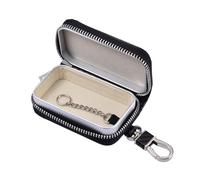 Borsa portachiavi piccola e delicata con cerniera, 10 x 6,5 x 3 cm, materiale di qualità per blocco del segnale 'auto, protezione antifurto