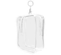 Borsa portachiavi trasparente - Mini bambola cieca | Borse portatili in