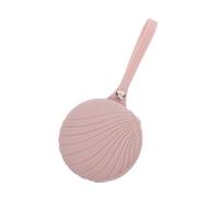 Borsa Portaciuccio in Silicone Rosa Clip per Ciuccio e Dentizione | Giochi da Dentizione e Panno, Aggancio Pratico a Cintura o Borsa, senza Cerniere Né Parti in Plastica