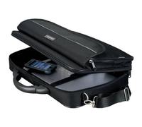 Borsa portacomputer Lightpak ELITE in poliestere nero L 42x10,5x33 cm fino a 17'' nero - 46111