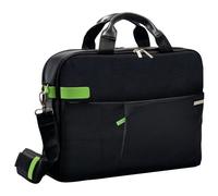 Borsa Portacomputer Smart Traveller Leitz - 13x31x41 cm - 60160095 (Nero e Verde