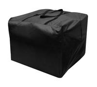 Borsa portacuscini patio, con cerniera e manici, 210 denari, resistente e impermeabile, 81x81x61 cm