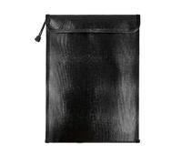 Borsa Portadocumenti Ignifuga 2 pezzi Borsa portadocumenti impermeabile e ignifuga con chiusura a cerniera for la conservazione sicura dei contanti Per Documenti, Denaro(Color1,S)